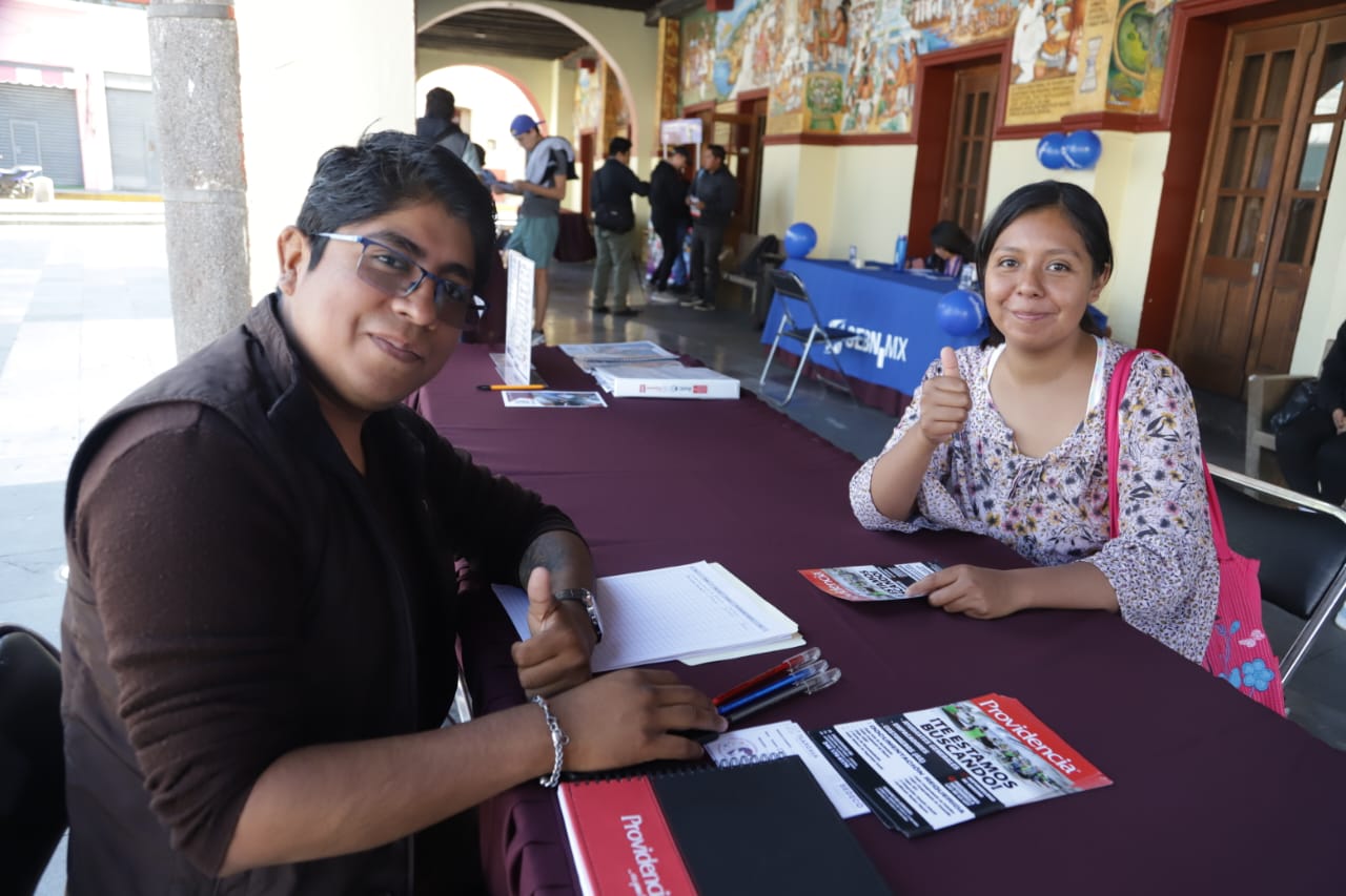Realizan Ayuntamiento de Chiautempan y Sedeco exitosa jornada de reclutamiento para empresas locales y nacionales